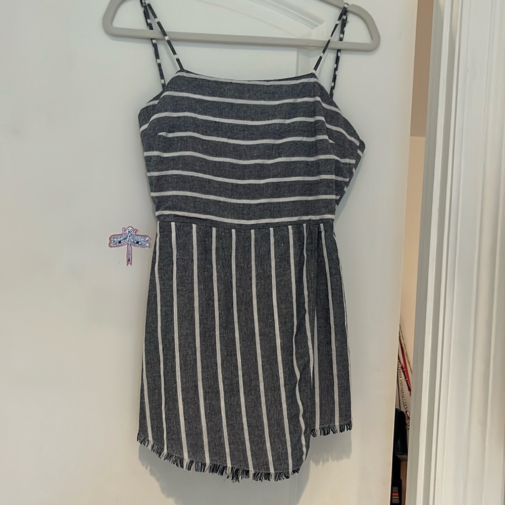 Cute striped romper